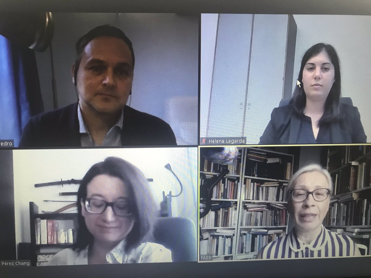 morenocasas's tweet photo. Muy interesante sesión sobre la gestión de la información en crisis #COVID19 el caso de 🇨🇳 con @FundacionFaes #instituteforstatecraft #mercatorinstitute https://t.co/Lv1AjRcyUx