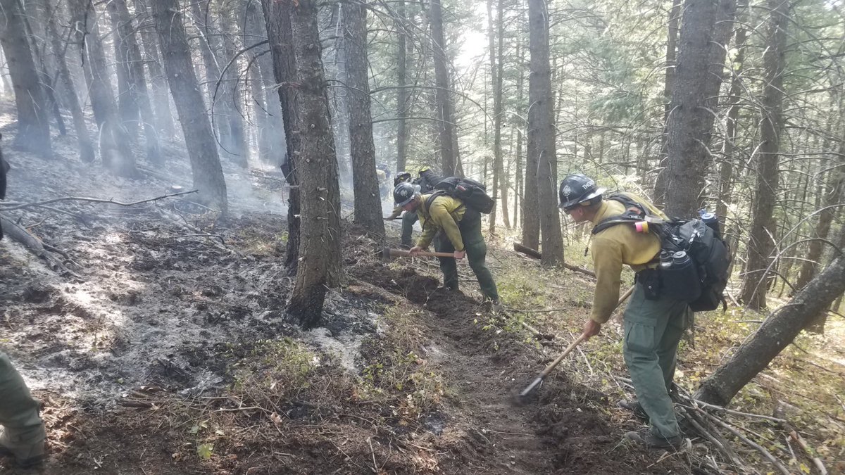 UtahCountyFD's tweet image. Utah Country Handcrew is still working in Montana on operational day 11. #ucfd  @UCSO