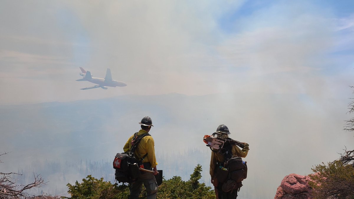 UtahCountyFD's tweet image. Utah Country Handcrew is still working in Montana on operational day 11. #ucfd  @UCSO