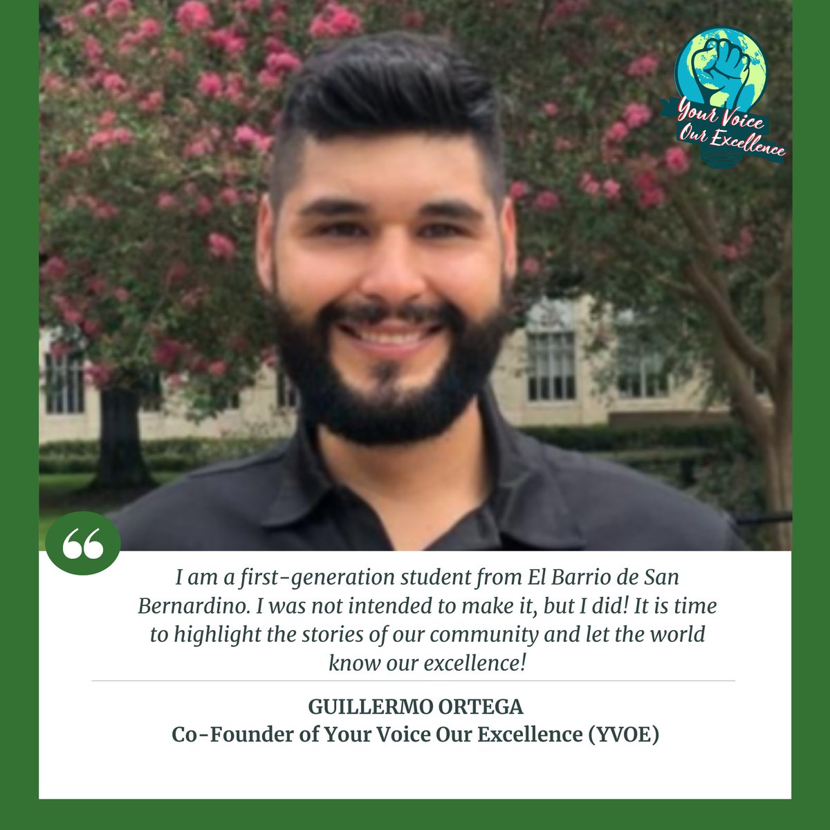 byndexcellence's tweet photo. Please welcome one of our founders, 
@Gortega001!!! We are so excited to have you on our team! Thank you for everything you do! #YourVoiceOurExcellence #YVOE https://t.co/qFPf2TmxFr