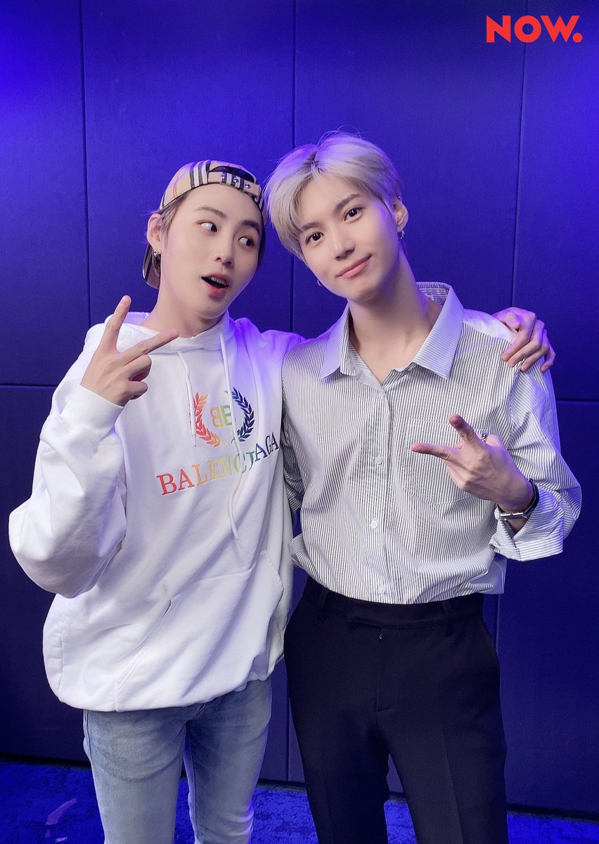 드디어 #심야아이돌 에서 만난 우정패딩즈 형동생 #하성운 #태민 찐텐션의 대화로 가득찬 밤이었습니다💕 현재와 미래의 모든 활동을 응원하며 외ㅊㅕ삼태민! 👏🏻🎉이태민👏🏻🎉이태민👏🏻🎉이태민👏🏻🎉 #NOW온에어