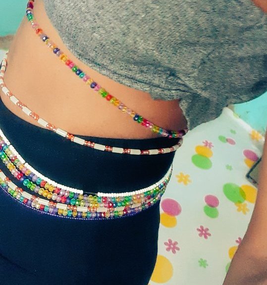 Waist bead thread, shall we?