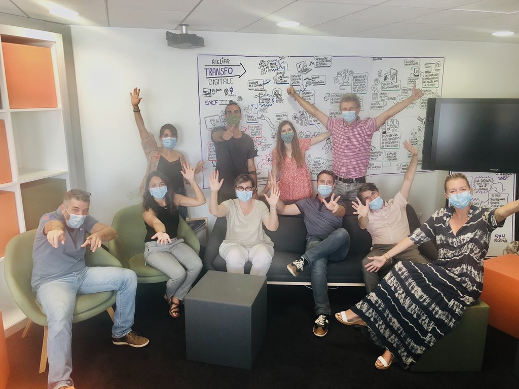 Toujours aussi énergisée quand se termine un de nos programmes #intrapreneuriat ! Bravos aux équipes de <a href="/EDF_Occitanie/">EDF Occitanie</a> ! Fière coach de voir le résultat de vos 2 projets innovants, de votre montée en compétences sur le #designthinking 💪🏻 Rdv au demo day pour les pitchs 🗣