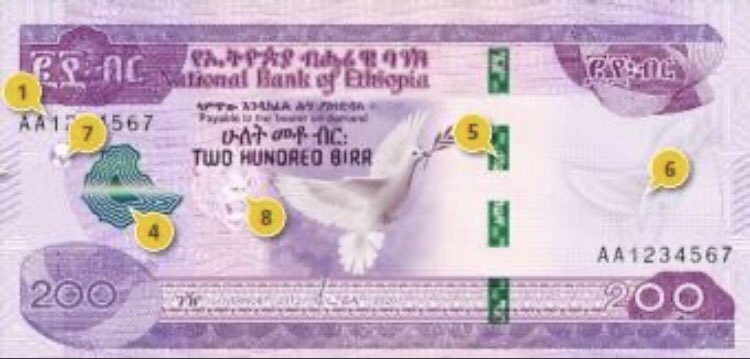 selamleselam's tweet photo. #Ethiopia Am I the only one who is concerned (&amp; praying 🤞🏾)our new #ETB notes won’t be as stinky 😷as the ones we currently have? 

Hope that raw material is also changed 😩 #newETBnotes https://t.co/6ga2ZBg4eJ