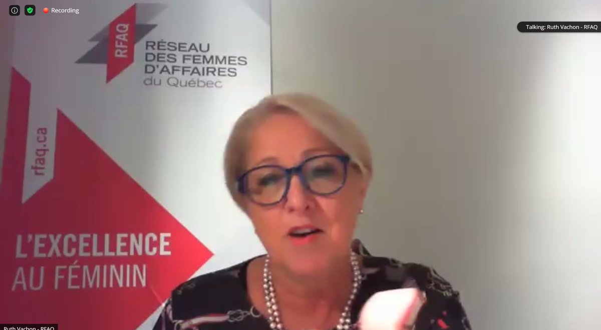 CGFeuillet's tweet photo. 👏👏👏Webinaire @ReseauRFAQ @RuthRVachon : mobilisation des #femmes #entrepreneurs
👉 sondage @EYCanada sur les défis dans le contexte #COVID19 : clientèle, réseaux, #technologies et #financement
👌 @EDeschenesZA #transformation #contribution
#RFAQ https://t.co/YvaqRHzCJn