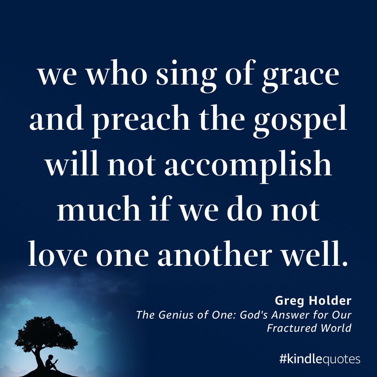dukelstone's tweet photo. “This is my commandment: Love each other in the same way I have loved you.” John 15:12 Obedience to this command could change our world. Thanks @gregholder_ for the challenge! #TheGeniusOfOne https://t.co/e7FvcSAnKF