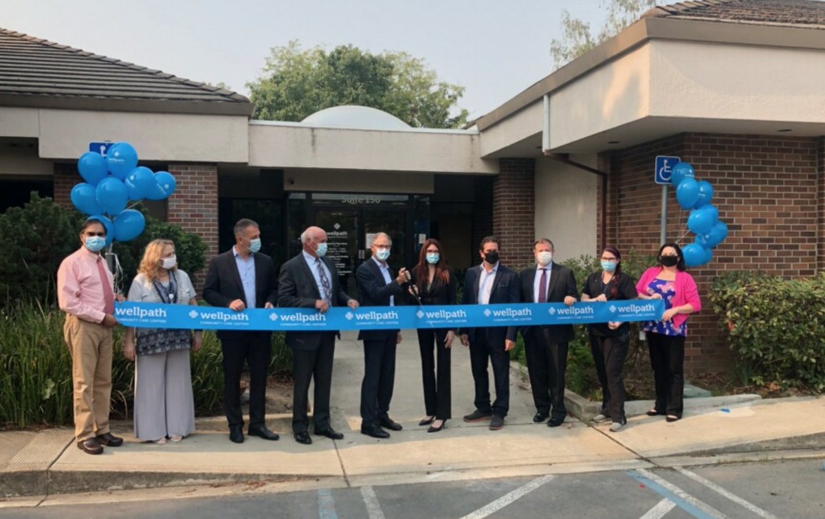 WeAreWellpath's tweet image. Congrats to the Wellpath Community Care Center team in Roseville, CA for their grand opening yesterday! Proud to bring our compassionate MAT treatment to those suffering with an opioid addiction. Here's to saving lives in our communities! Learn more at wellpathcarecenters.com