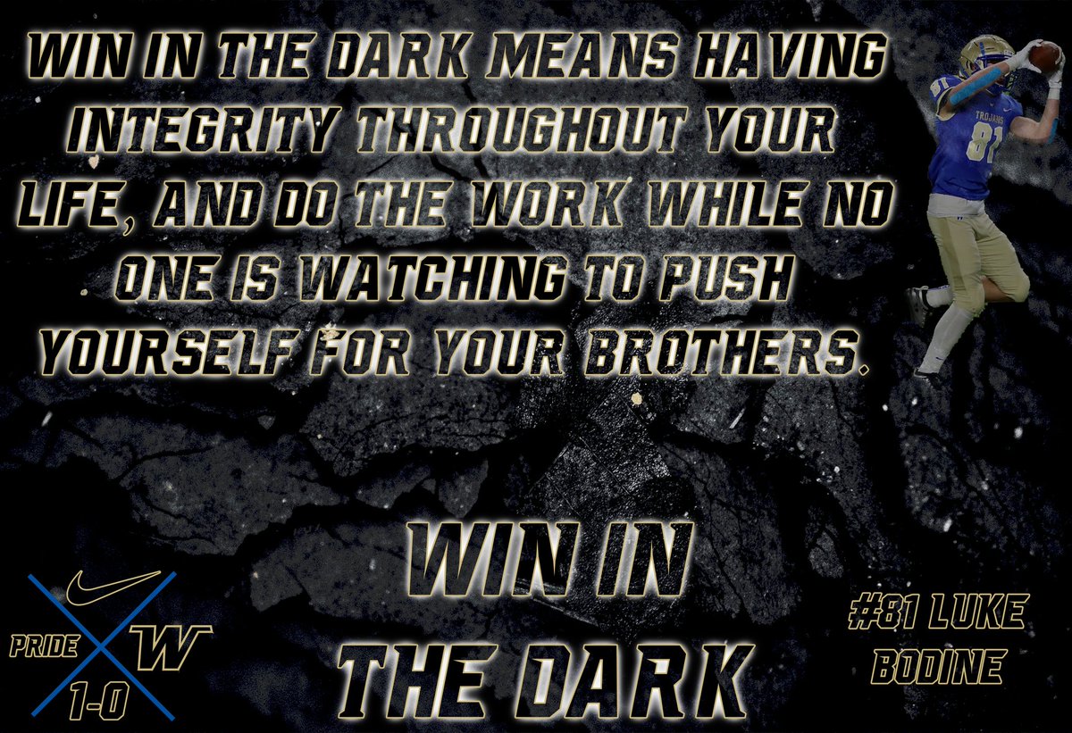 Thanks to Captain <a href="/bodine_luke/">Luke Bodine</a> for the wisdom.  <a href="/WayzataTrojans/">Wayzata Trojans</a> <a href="/WPYouthFootball/">Wayzata Plymouth YF</a>