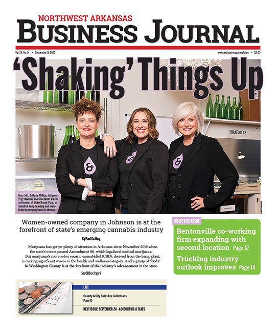 NWABJ's tweet photo. The latest issue of the @NWABJ is out, featuring a cover story on @Shakebuds, a women-owned company in Johnson that's at the forefront of the state's emerging #cannabis industry. The digital version is online at https://t.co/wQ2yDkYbJB
#nwabj #nwark https://t.co/I9Rd4EHyIL