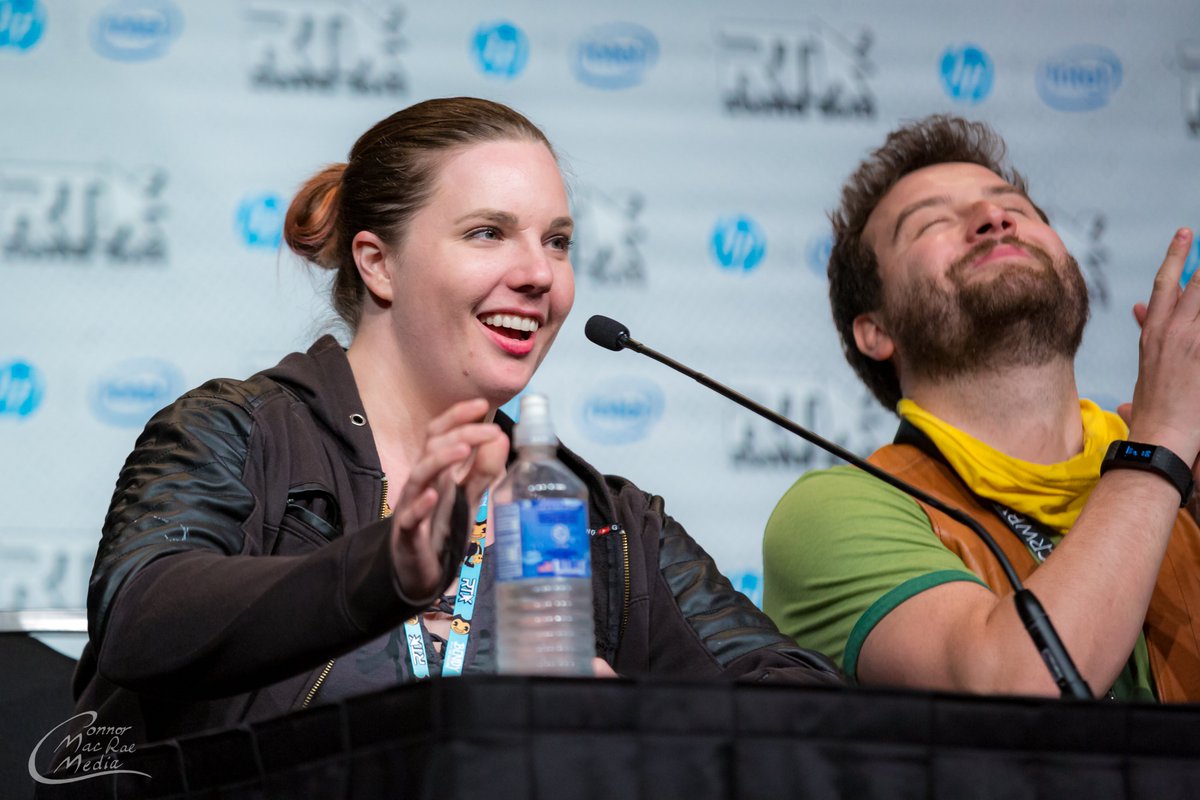 DarkBowler's tweet photo. .RTX2018 saw the first reveal of the FunkoPop #RWBY girls, Miles forgetting what voice he should be doing, and @PaulaDecanini directing debut #RTXatHome #RTX2018 https://t.co/JleIXr1sD9