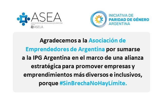 Iniciativa de Paridad de Género Argentina (@ipgargentina) on Twitter photo 
