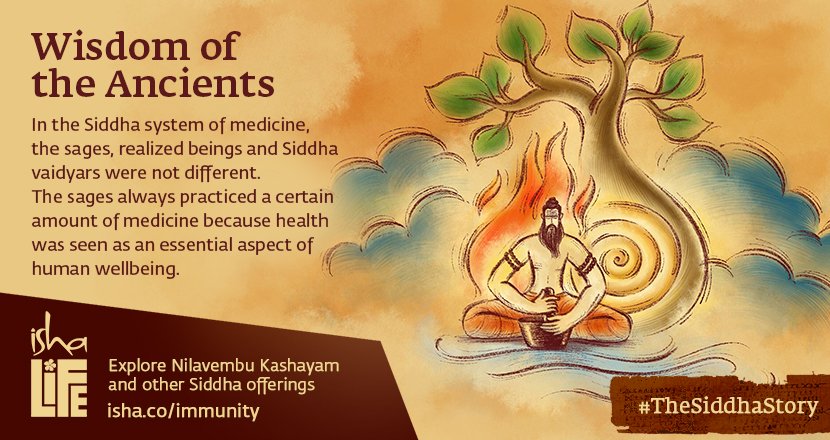 Siddha or Siddhavaidya is unique to Southern India, fundamentally Tamil Nadu. Watch this space for more snippets on the ancient Siddha System.
Order Nilavembu Kudineer (Kashayam) and other Siddha offerings online: isha.co/Immunity
#BoostYourImmunity #IshaLife