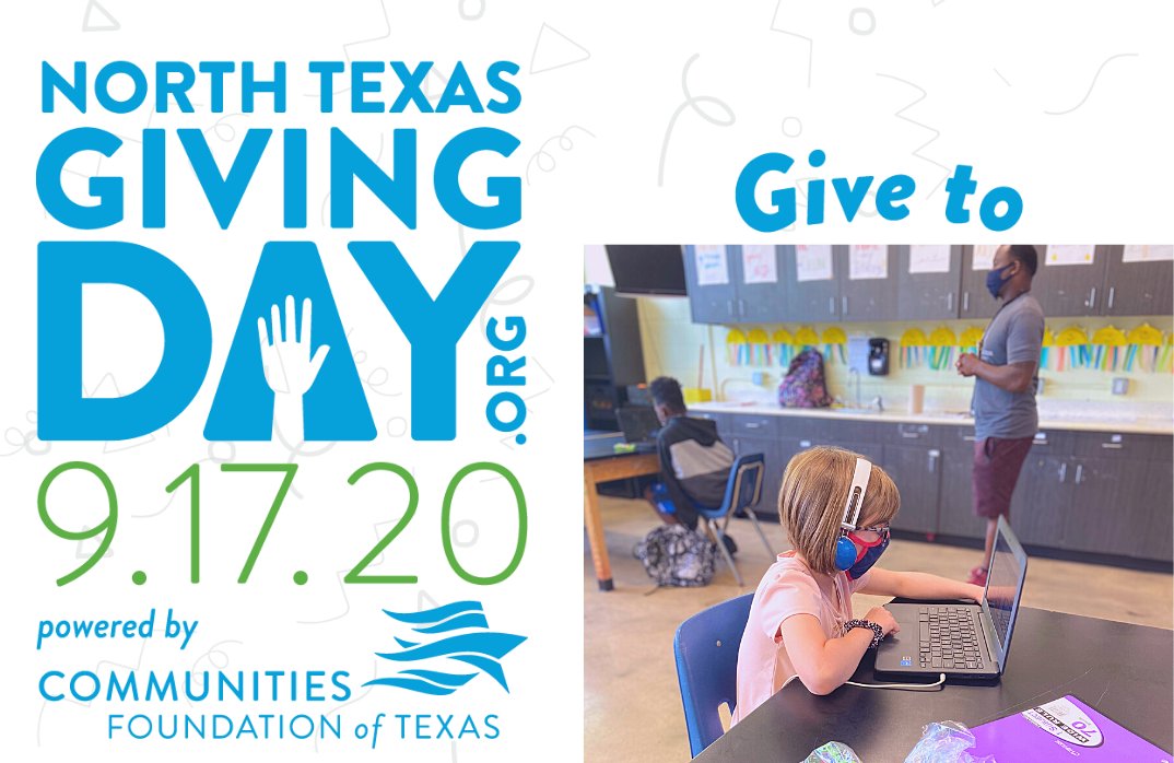 Millions will be donating to their favorite causes tomorrow for #NTxGivingDay – join the giving party! Schedule your gift now to support our learning centers! northtexasgivingday.org/bgcgtc