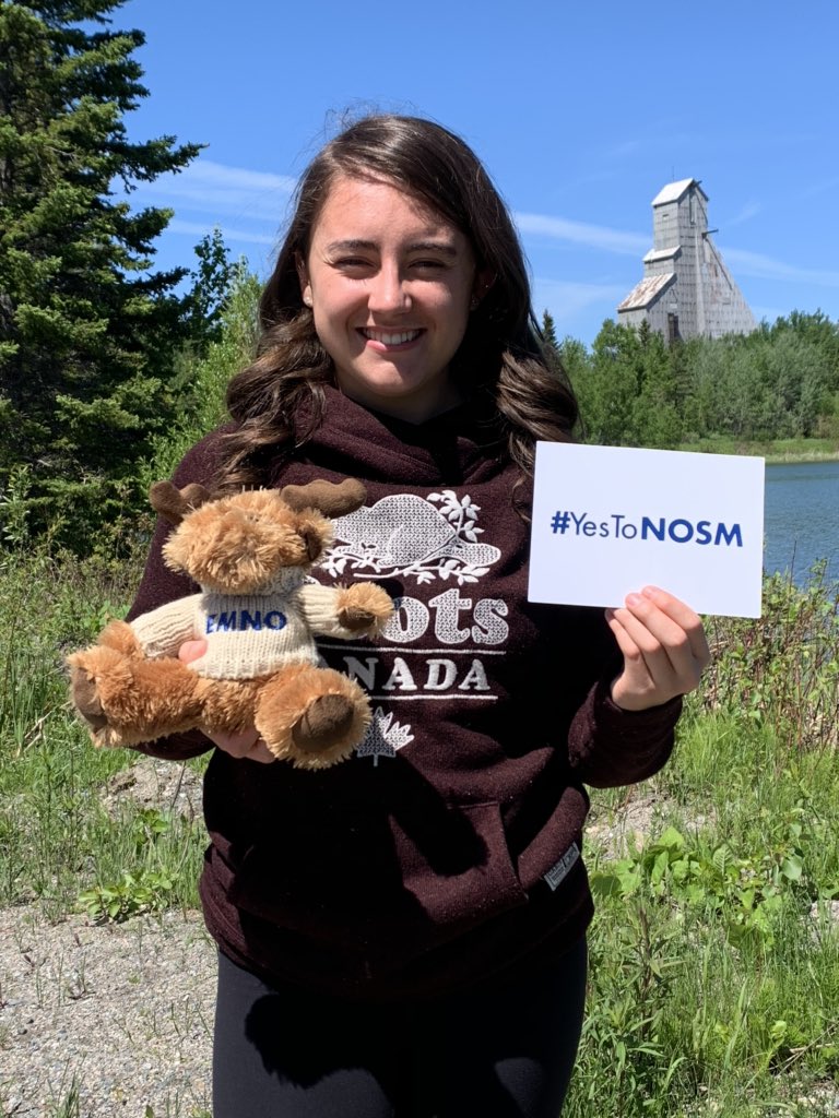 fecteau_martine's tweet photo. @nolan_madeleine @ddsv3 @thenosm #NOSMRollCall Iโm Martine, a 1st year NOSM student at the East campus. Born and raised in Timmins, Iโm very excited to be studying medicine in the North! Iโm into pretty much anything outdoors and am a very proud Franco-Ontarian! https://t.co/CMMhBgTmsx