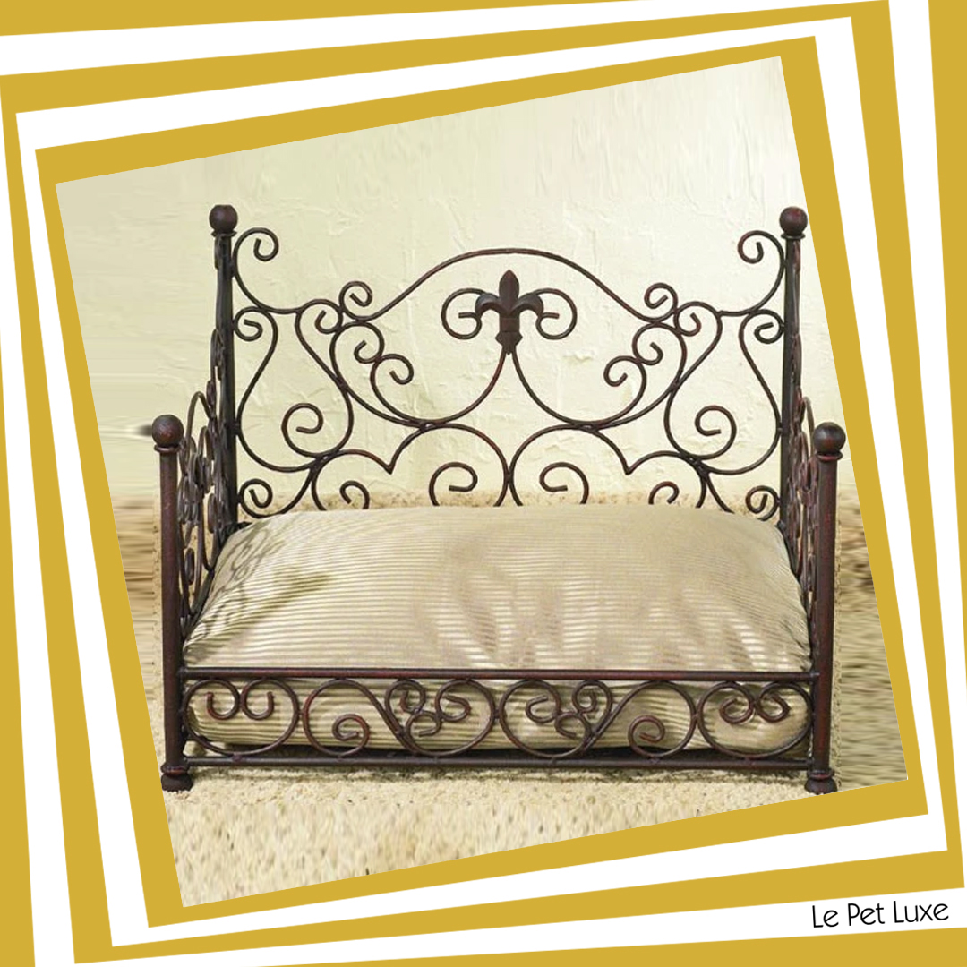 Perfect for your cat or small dog, our antique brown iron finished pet day and night bed. 

BUY NOW! bit.ly/2RumoTm

% of $ sales will support pet rescue.

#dogs #likeforfollow #dogsoftwitter #pets #bed #dogbed #petbed #doggy #dog #sleep #comfortable #stylishbed #bed