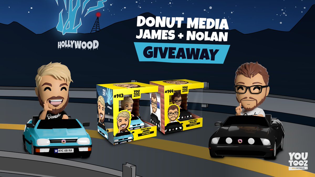 donutmedia's tweet image. Retweet + follow @youtooz for a chance to win one of our figures dropping on the 25th!