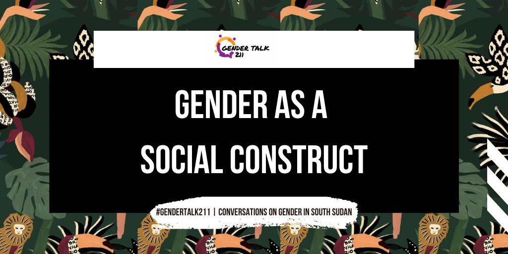 Every society sets ideas that constitute expectations on the ways individuals and groups must behave, think, dress and act. Last week we analyzed the difference between sex and gender. 1/18