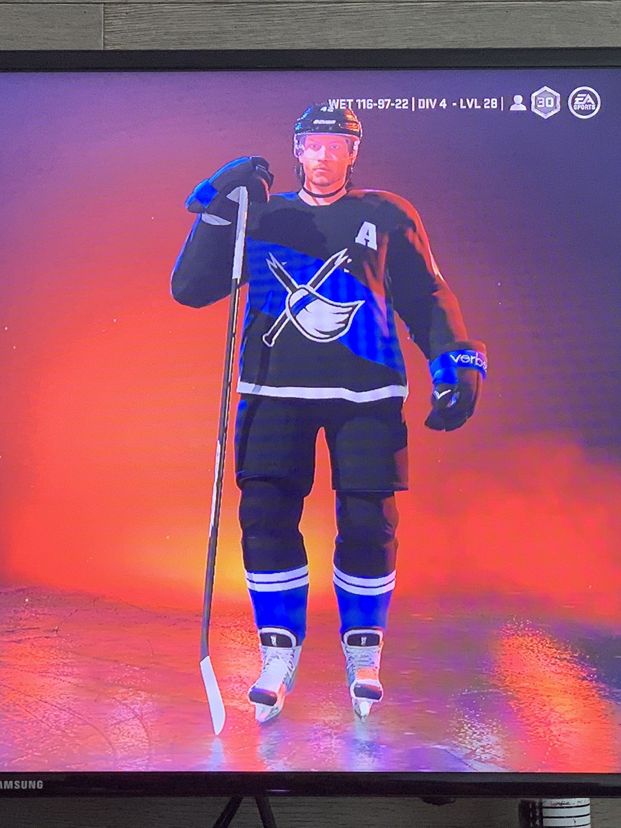 Holy HELL! Big ups to <a href="/BradLagasse/">Brad Lagasse</a> from <a href="/WeelGear/">Weel Gear</a> for turning our #EASHL jerseys into a real wearable thing. We are 5 sad men who needed this to feel even more real and now it does. <a href="/TheWetBasements/">The Wet Basements</a> forever BABY!