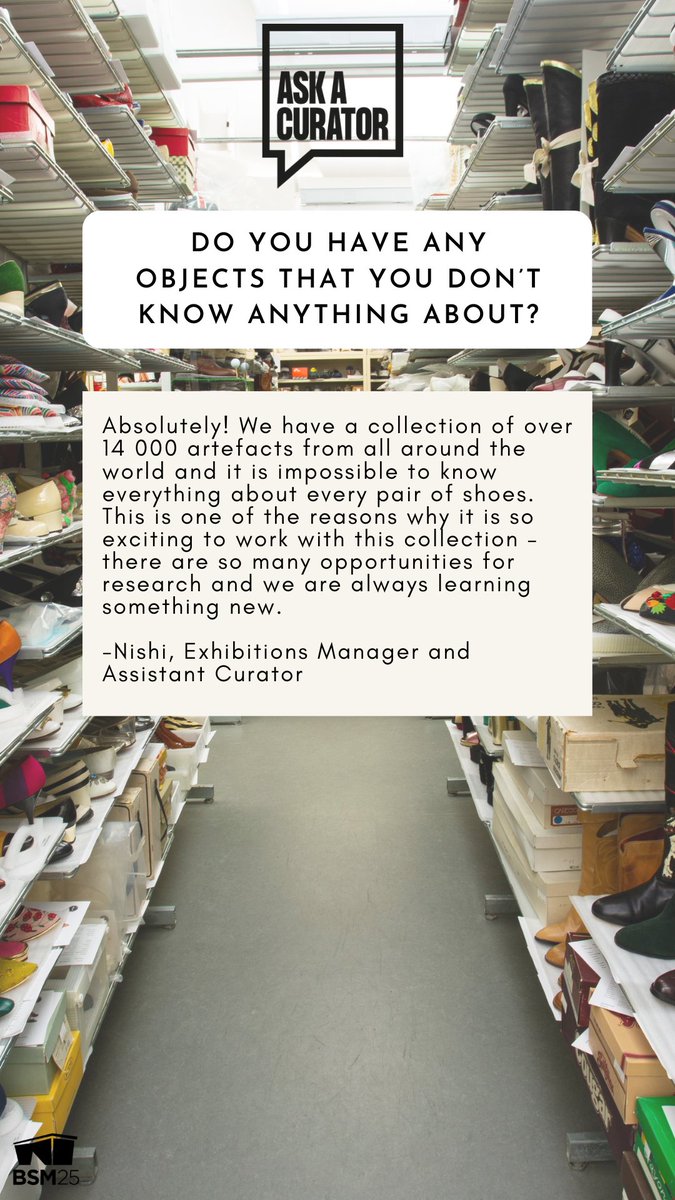 Do you have any objects that you don't know anything about?  @AskACurator  #AskACurator