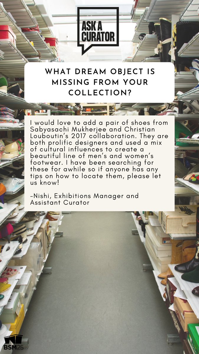 What dream object is missing from your collection?  @AskACurator  #AskACurator