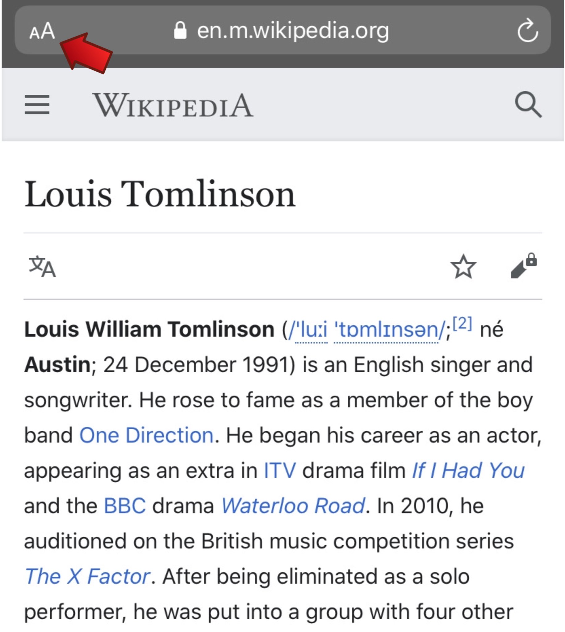 Louis Tomlinson - Wikipedia