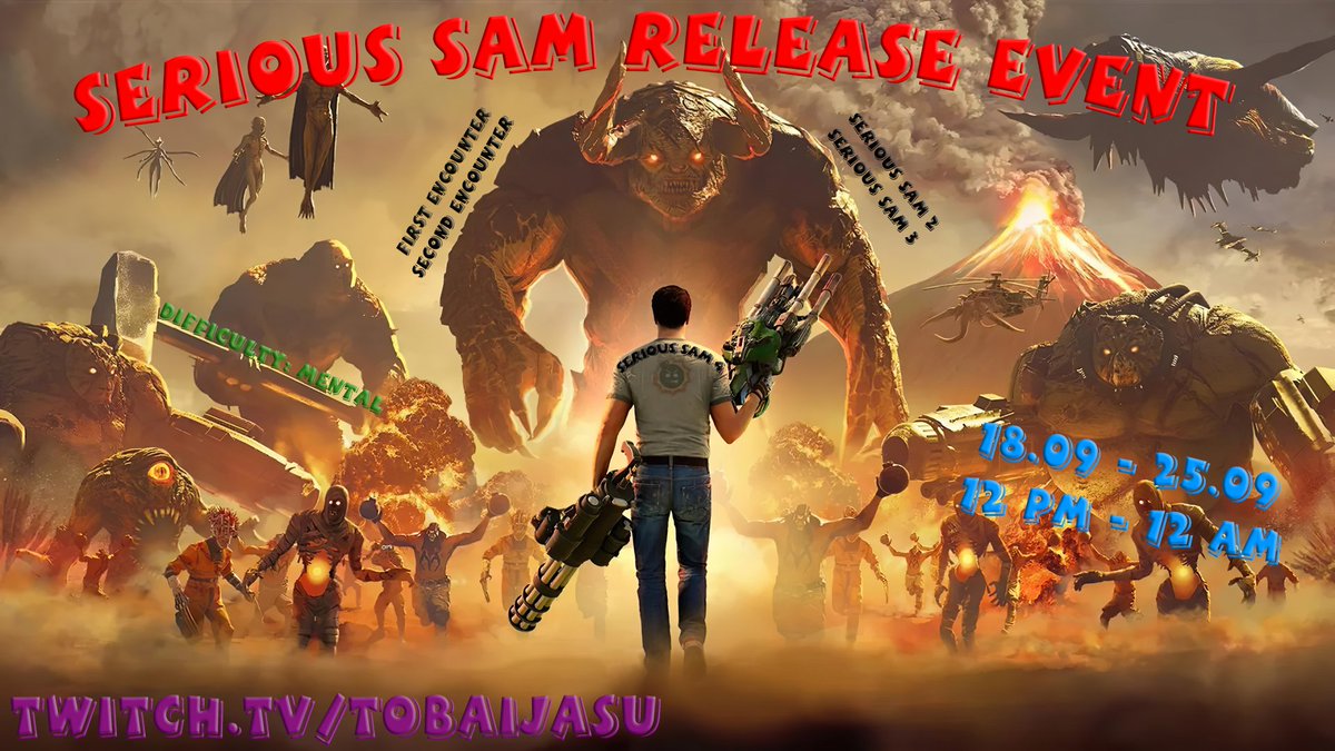 So Twitter :) , nochmal Werbung für mein Event :D. Am Freitag um 12 Uhr gehts los. Ich hoffe ihr seit mit dabei :D. Das wird megaaaaaaaaaaaaaaa <3

twitch.tv/tobaijasu
discord.gg/zgSaJrh

#Twitch #TwitchDE #GermanMediaRT  #SmallStreamersConnectRT