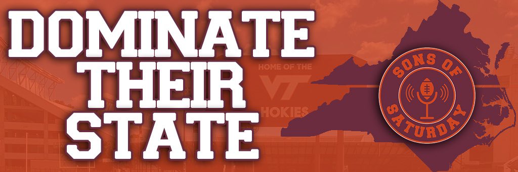 SonsofSatVT's tweet photo. #Hokies,

3 weeks in a row against schools from North Carolina calls for a new banner. #DominateTheirState https://t.co/KNSdbD7oiQ