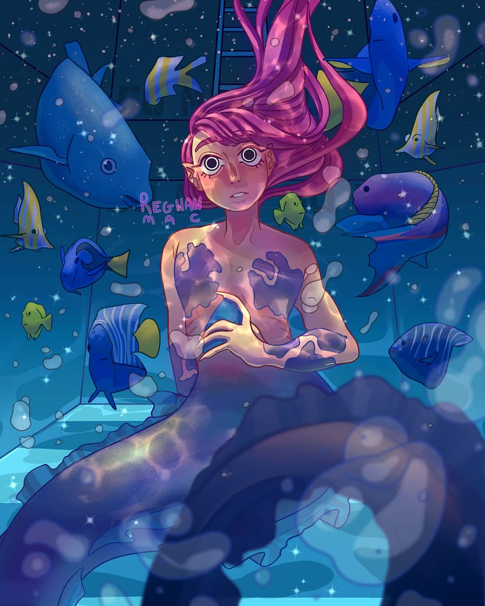 reghanmac's tweet photo. Poolside (Thank you to @senshistock for the references I used for the pose and lighting!) https://t.co/qNK4EJPnBd