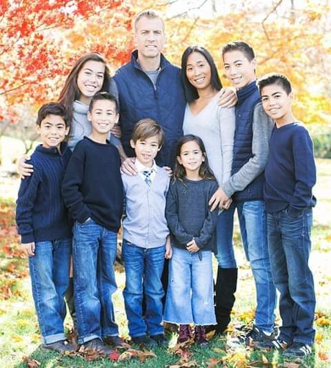 Large families are "environmental terrorism"? Our 7 children are loved, happy, healthy, and make the world (and our environment) better. Do you?