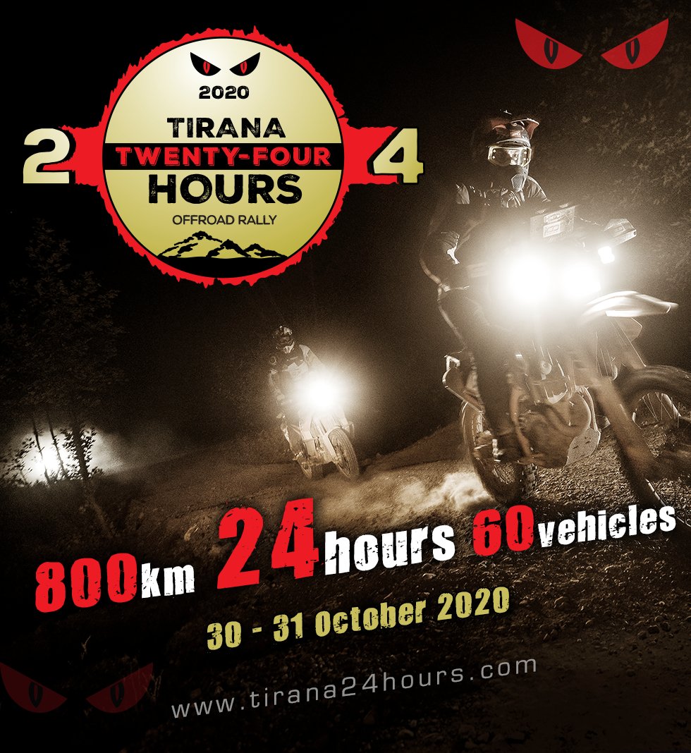 RallyAlbania's tweet photo. "Tirana24Hours" Rally
30-31 October 2020.
https://t.co/Z6b2ypm3jY https://t.co/lP1h0Dpm8f