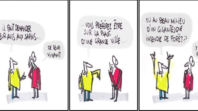 Dans la chaleur de l'hiver.                 Miracle : Pessin fait parler les sapins ! ⁦<a href="/Slatefr/">Slate.fr</a>⁩ ⁦<a href="/SOS_ADDICTIONS/">SOS ADDICTIONS</a>⁩  slate.fr/story/195116/p…