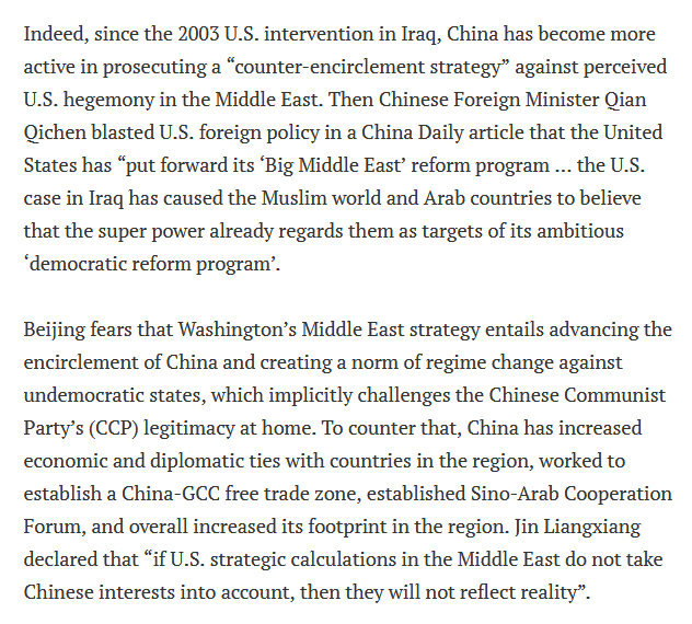 Now Asssad is just trying to keep his economy running without having to acquiesce to a hostile takeover-- he seeks investment from non-NATO alligned "Free Market Defenders" (Neoliberal hegemony)-- these being mainly Russia & China. That's how simple this really is.