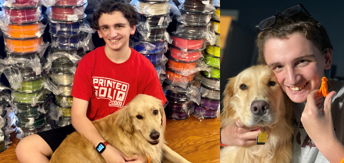 We were contacted by <a href="/MakeAWish/">Make-A-Wish America</a> about a young man named Brad that loves 3D printing. So we helped out by getting him all 42 colors of Jessie PLA filament. We are looking forward to seeing all of his new creations. Please consider donating to Make-A-Wish at wish.org