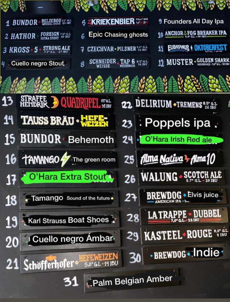 Gente!! me llega la info de que en <a href="/el_mesondbc/">Beer Garden El Meson</a> estan llenado growlers hasta las 18hrs hoy y ma~ana... y obvio les hago la paleteada de la carta ;)