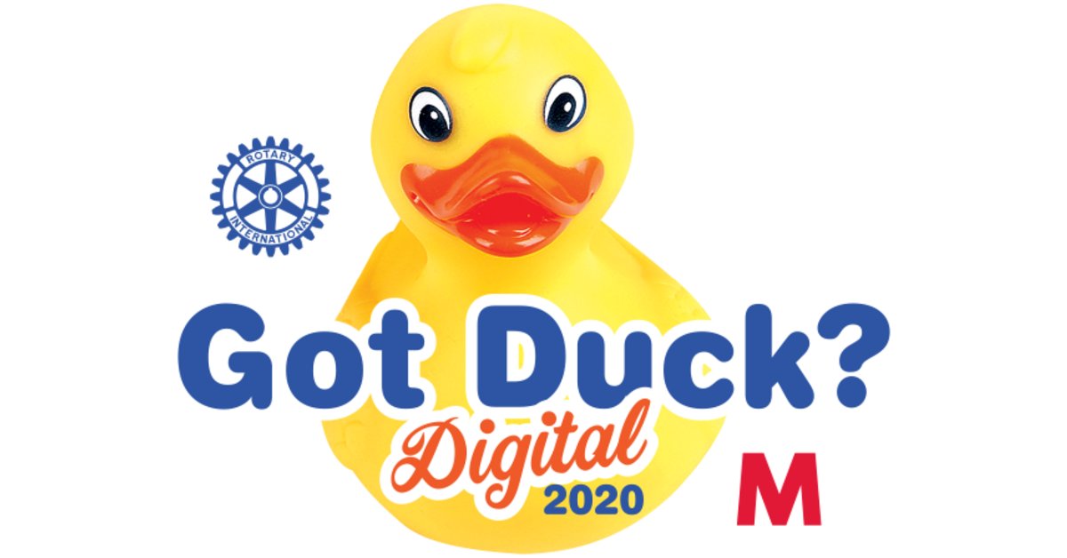 Watch for tickets to #GotDuck Digital 2020. The annual fundraising from @RotaryGuelphWTN helps support local charities like ours. You could win a $5,000 shopping spree while helping out local charities. Visit gotduck.ca for details.