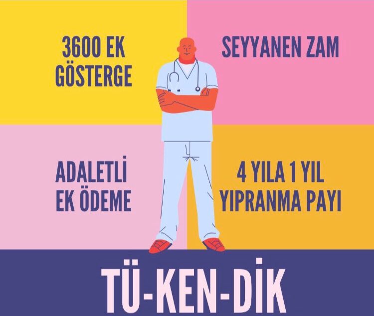 #VirüsSağlıkçınınMaaşında