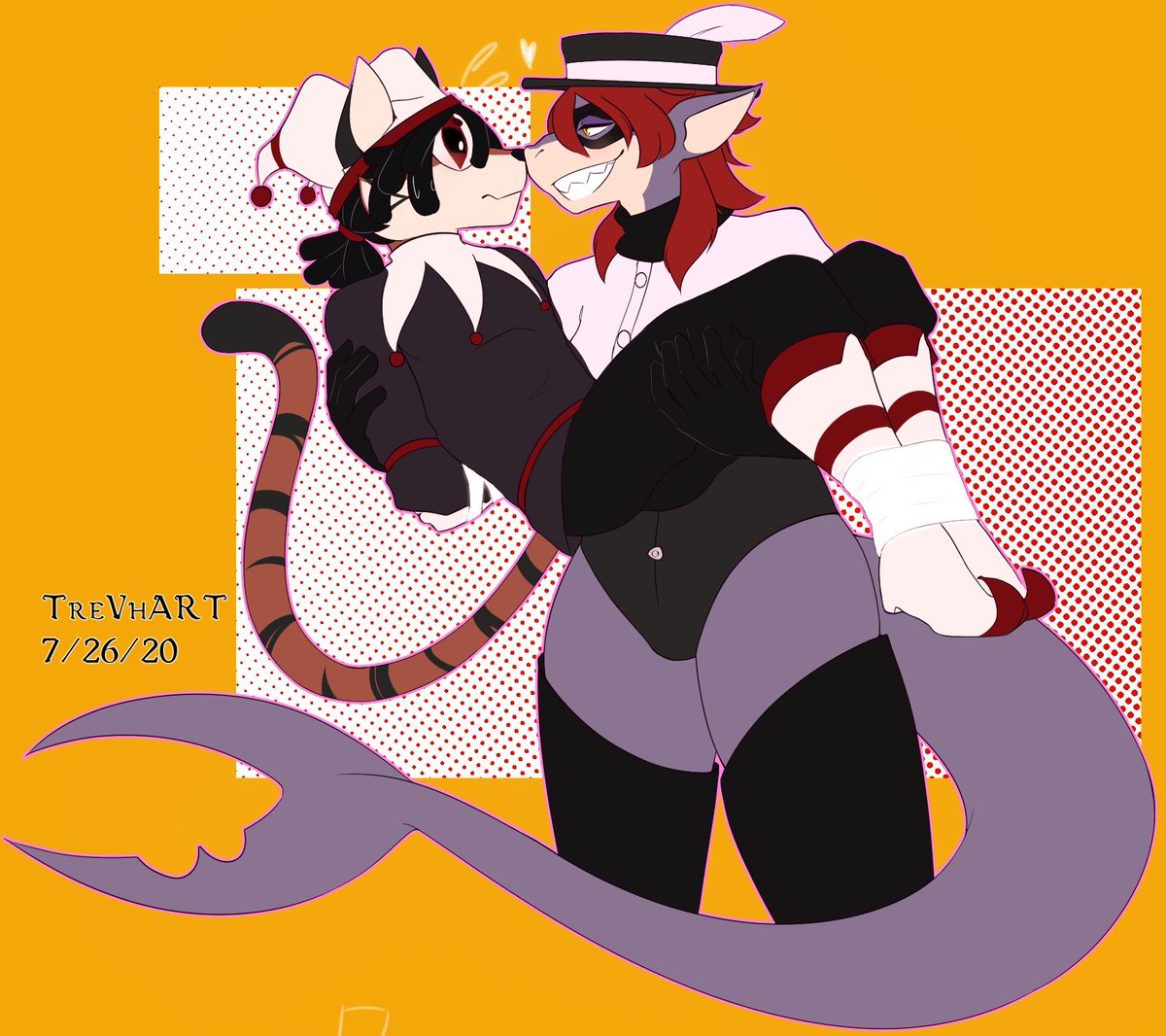 TrevonHarty's tweet photo. Ugh. Just. Here.
I haven't posted in a while. So have all of these to make up for lost time. I'm back on schedule
#commissions #anthro #furry #couple #digitalart #trevart https://t.co/eQ951mfHIS
