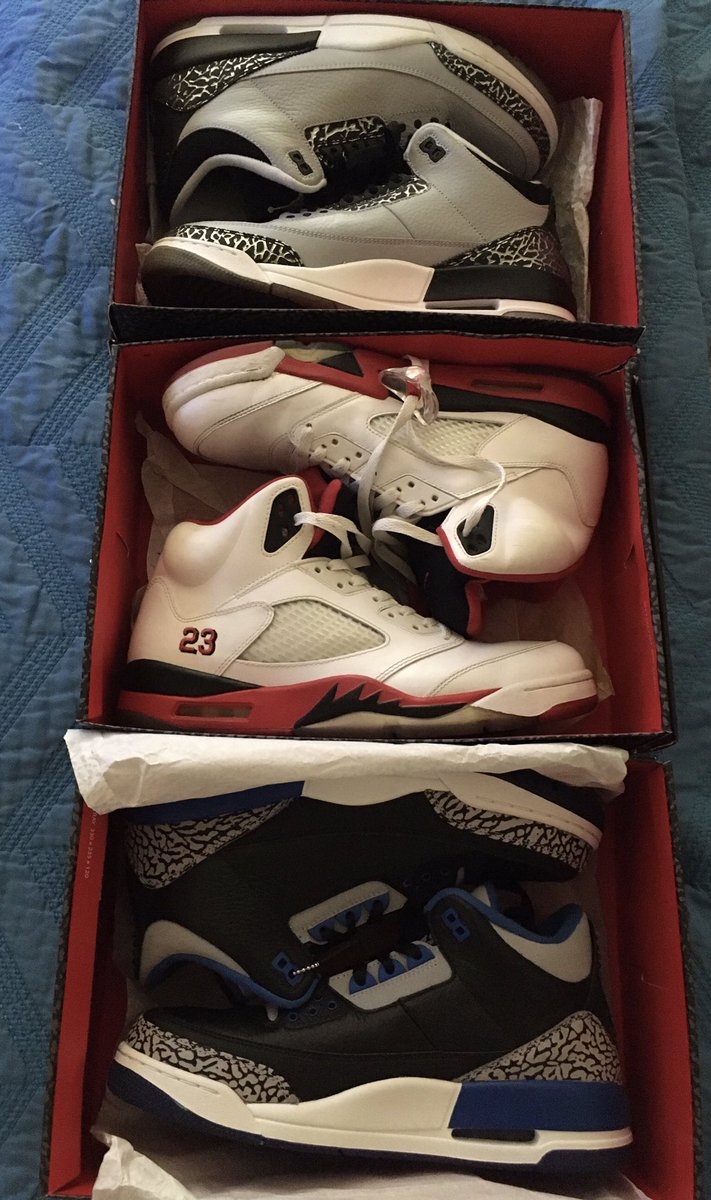 RawSportsTalk1's tweet photo. I think I have a problem lol this doesn’t include the really beat up #jordans I have in my closet. #nike #nikeairjordans #airjordans #airjordan #michaeljordan #nba #sneakers #addiction #sports #myvice #rawsportstalk https://t.co/TbFpWoHUyH