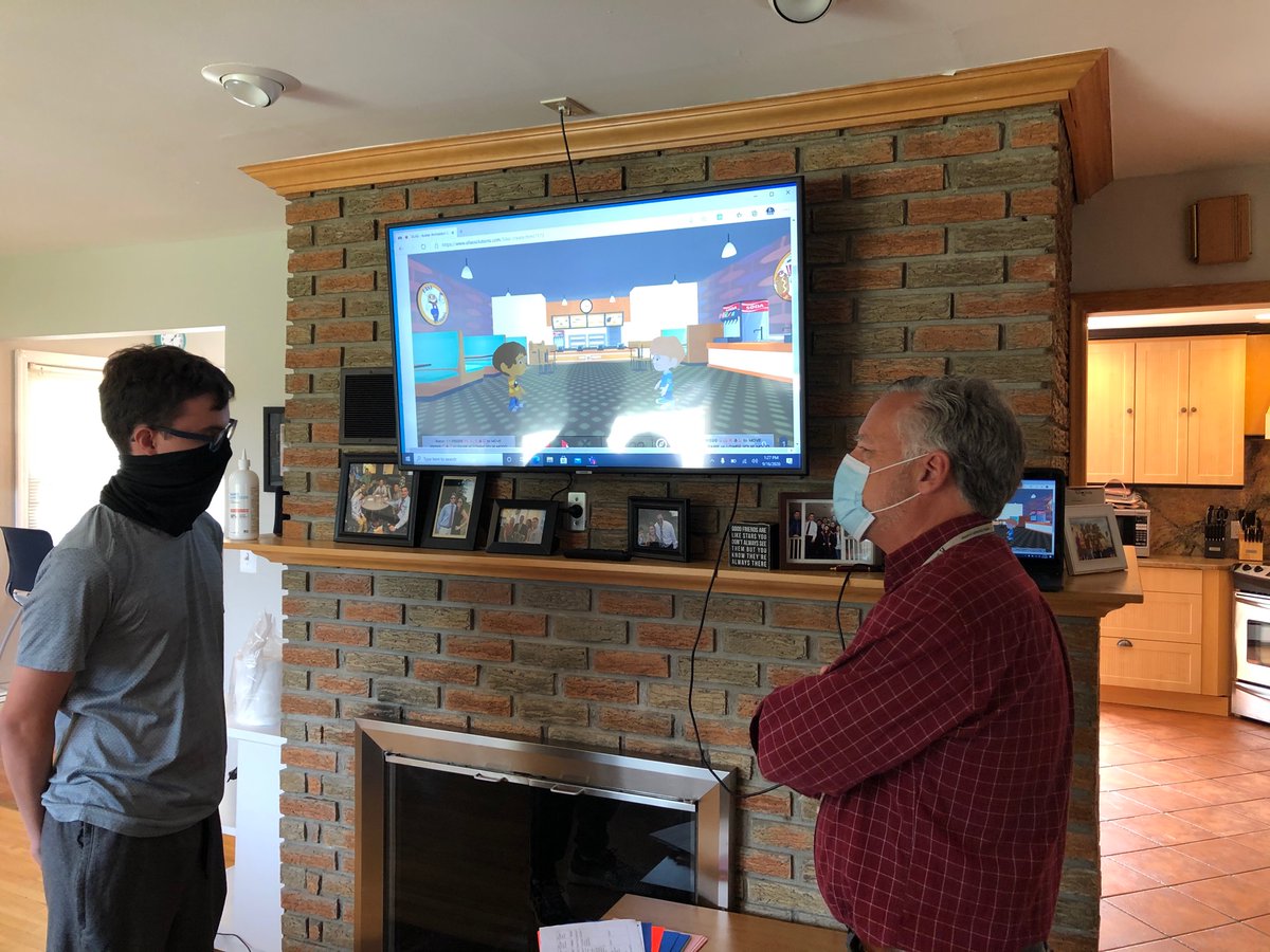 Unified_Rams's tweet photo. Using SiLAS avatars to role play! #virtualdining #randolphschools @SilasSolutions https://t.co/FgYJn0CNEZ
