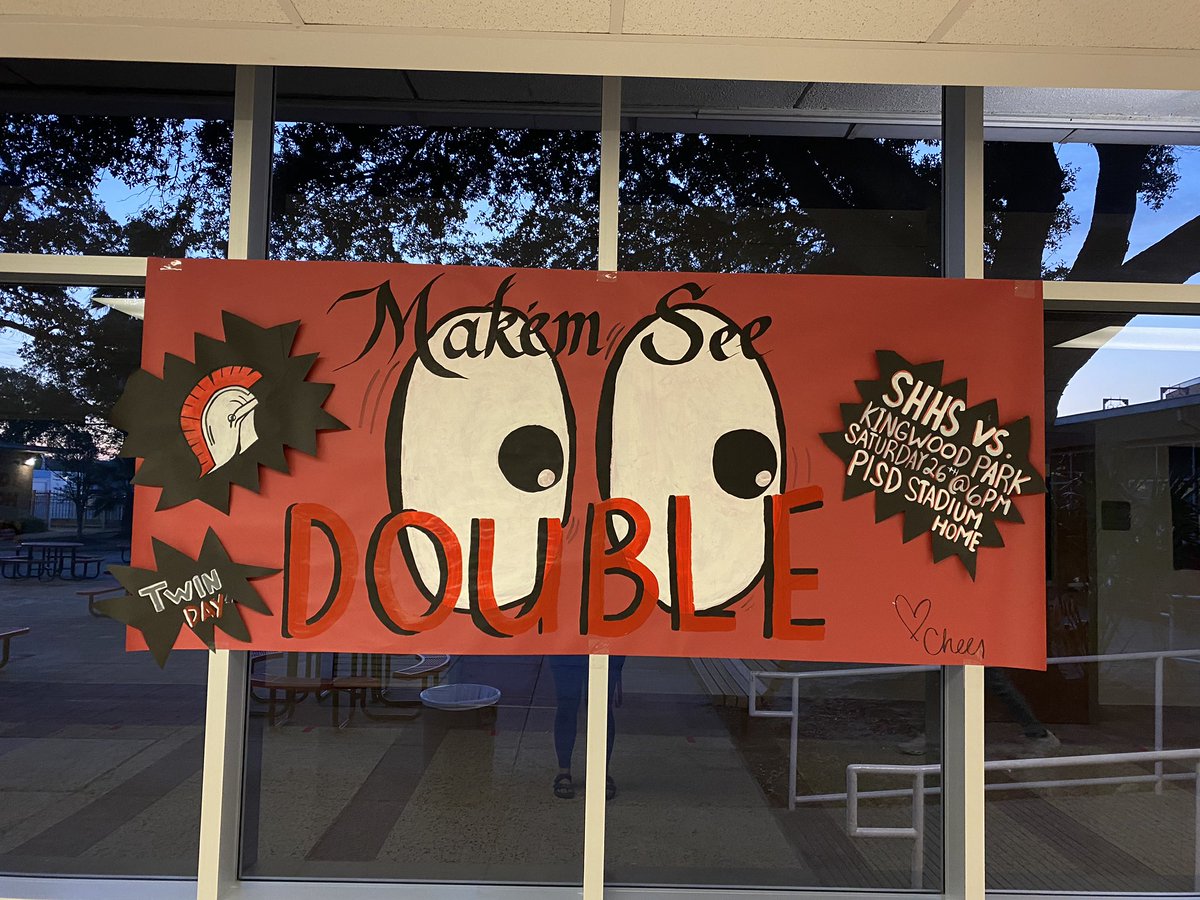 shhs2024's tweet photo. Twin Day next Friday!!! https://t.co/ztUkblkejl