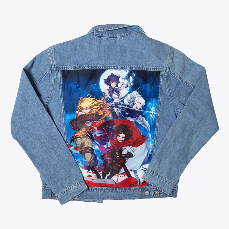 Merch announcement first. V7 blu-ray out Sept 22!Apparel line got a mention- I saw some people talk about this. Apparently the denim top that recycles RWBYAA art is meant to be an RWBYAA merch top (meaning they claim it’s intentional)