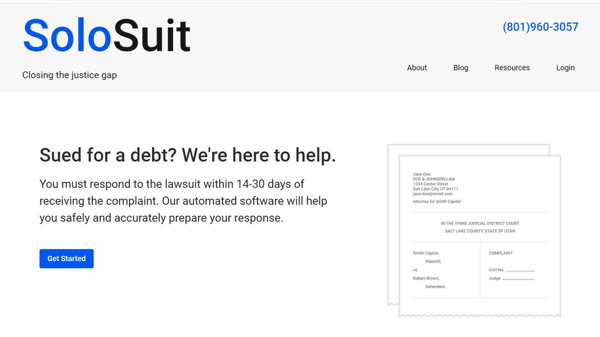 amyjuers's tweet photo. SoloSuit, Utah Startup to Help Debtors, Goes National https://t.co/xpFwBP3pM8 https://t.co/yKpdSC1R0H