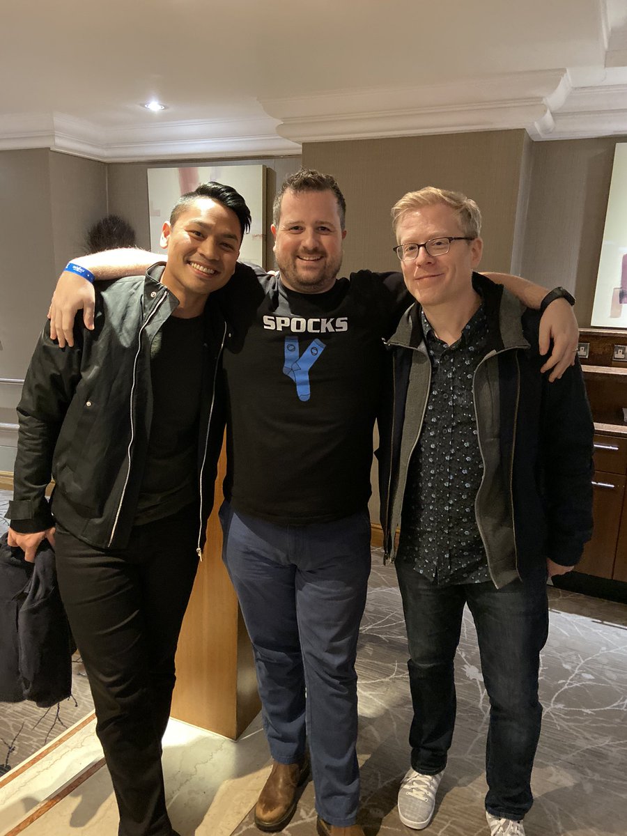 Theirishtrekkie's tweet photo. Still chugging along the #StarTrekDiscovery hype train
Anthony and Ken, absolute legends ππ»
Here is to the season 3 and the new adventure
@StarTrekNetflix @startrekcbs @StarTrek #SpockSocks https://t.co/7fa3FG58A1