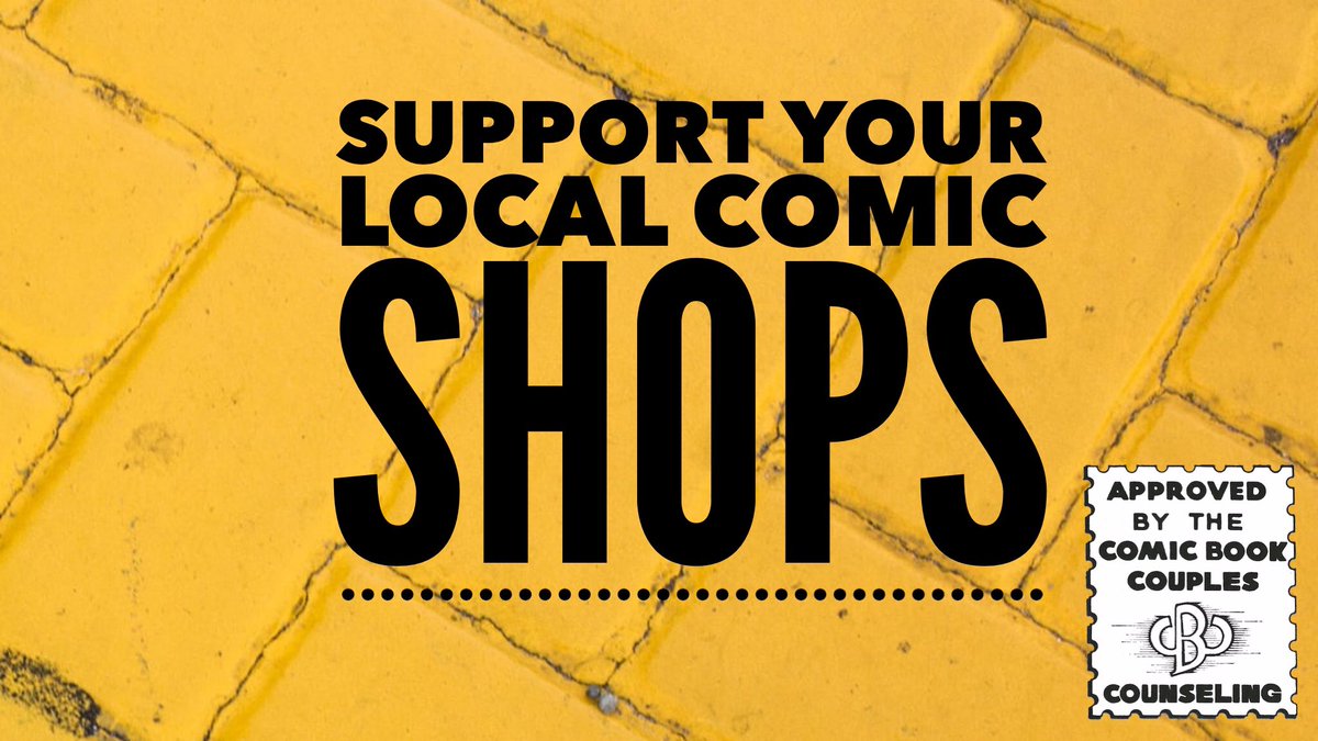 CBCCPodcast's tweet photo. Most local shops are not doing as well as they did last year. Ask them what comics they’re excited about and try out a few #NTYCBD titles. Breaks you free from your usual rut & keeps the direct market healthy. https://t.co/cFE23zuqFE