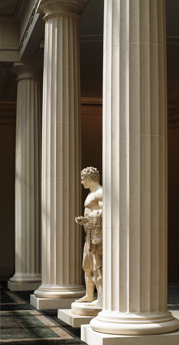 Arkeofili's tweet photo. Genç Herakles heykeli. Mermerden. Yaklaşık. 247 cm yüksekliğinde. Erken İmparatorluk dönemi, MS 69-96, Roma. Metropolitan Sanat Müzesi, New York. https://t.co/a4YCJZgMWG