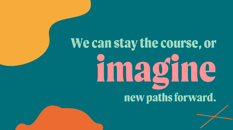 jjmillard's tweet photo. "We can stay the course, or imagine new paths forward." — @PollenMidwest, #ACTCon2020 https://t.co/3qISV8BNyc