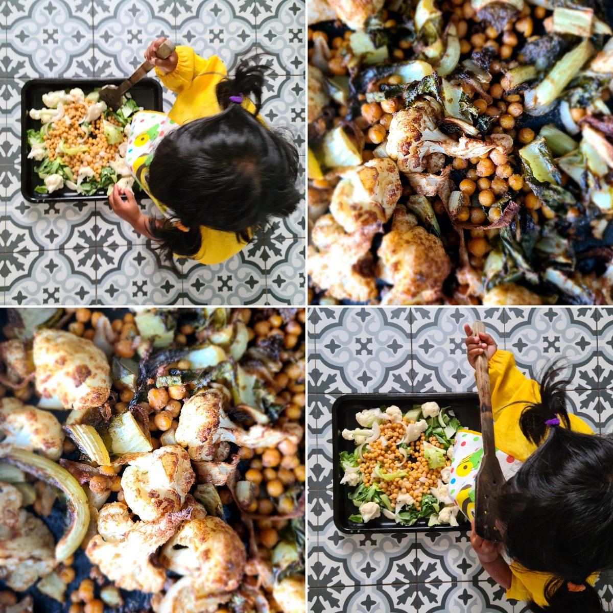 Plant-based dinner with a helping hand from my 'assistant'. I'm preparing for my diploma in Lifestyle Medicine+the evidence for moving towards a plant based diet 🌱is really quite hard to ignore! 
#WednesdayMotivation #plantbased
#lifestylemedicine