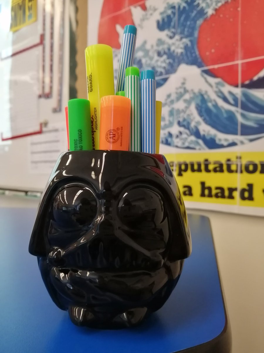 jacobporter's tweet photo. Return of the #mugs! :)
We used the highlighters to sign the #classroomcontract for "Rules for Learning" and #classroomcommunity today. Luckily, we have a #DarthVader mug which the students voted to call "Light Vader," haha.
@GriffonsRCSD
@RCSD_No81
#mug https://t.co/NUiDMPoSms