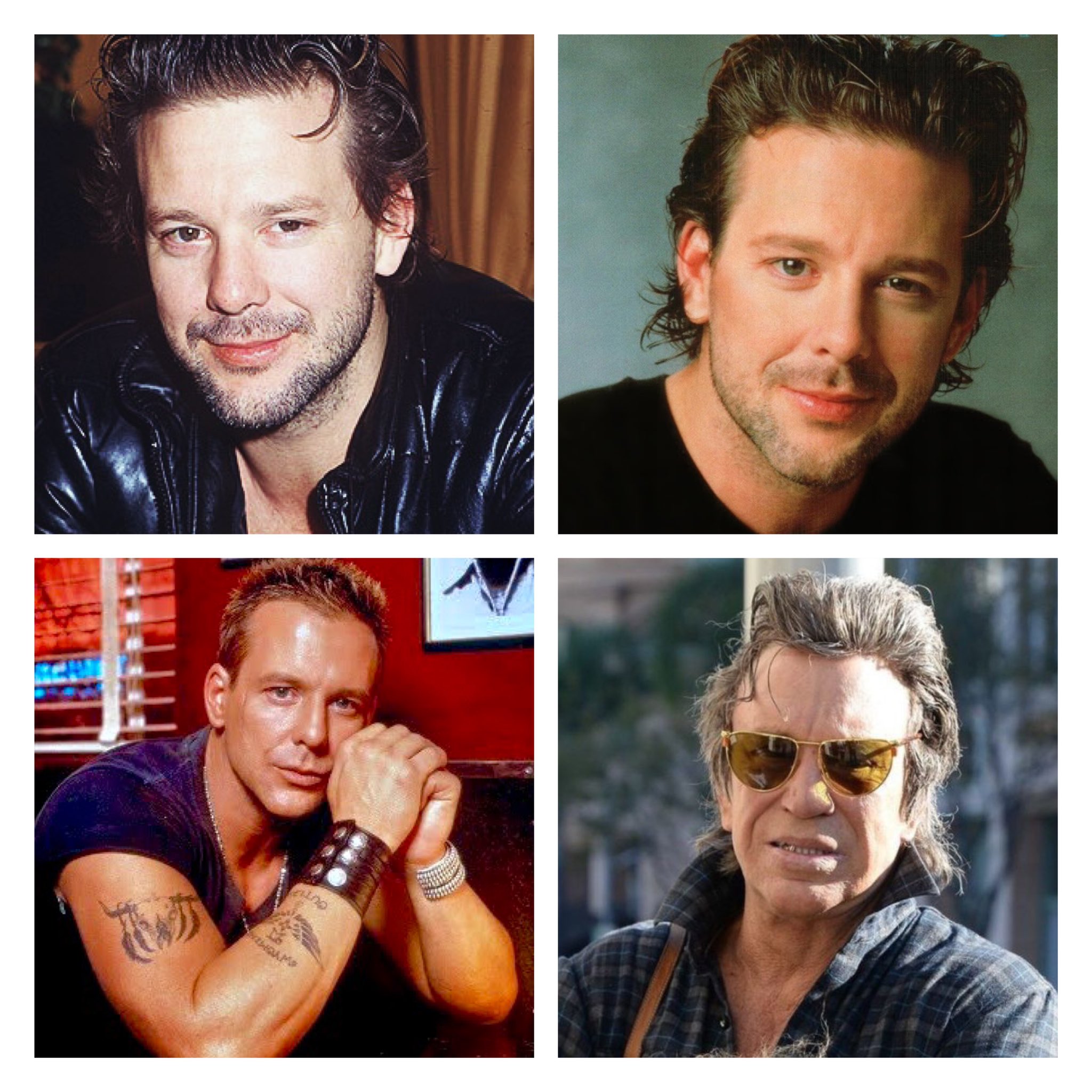 Happy 68th Birthday to Mickey Rourke! Uhhh.... what happened? 