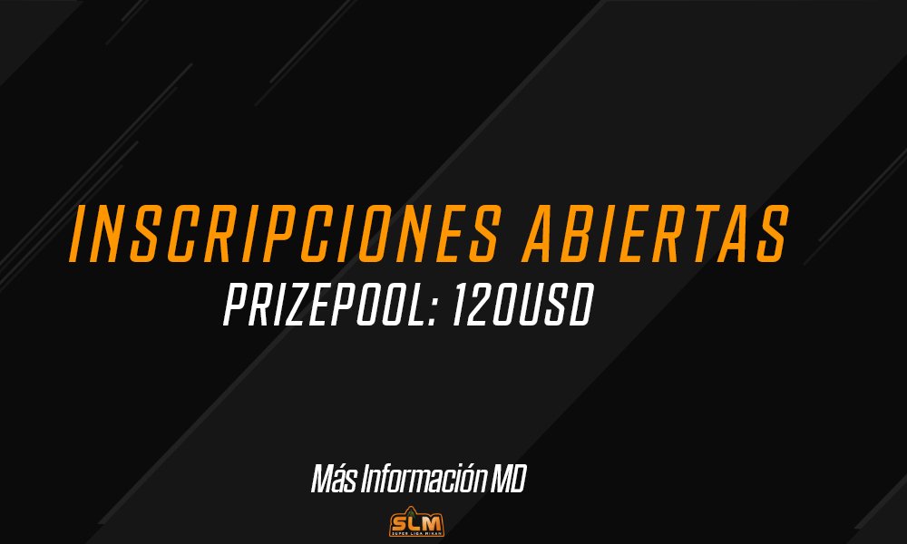 #SLM10ma | ¡INSCRIPCIONES! 

🇪🇸 Nos quedan 10 cupos disponibles para esta edición. 

Más información 📩

🇺🇸 We have 10 spots left for this edition.

More information 📩

RT y Fav al Tweet ❤️
